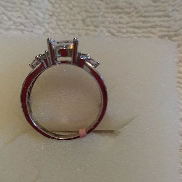 Simulated White Diamond Ring - Picture 3 of 3